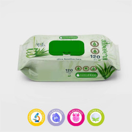 FACTORY WHOLESALE FRAGRANCED NON ALCOHOLIC COVERED WET WIPES-WET TOWELS